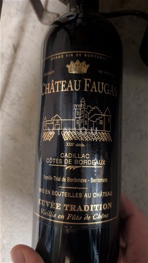 Bordeaux Cadillac-côtes-de-bordeaux Château Faugas Tradition 2020