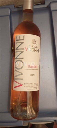 Provence Bandol Château Vivonne 2020