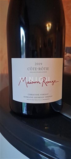 Vale do Ródano Côte-rôtie Domaine Georges Vernay Maison Rouge 2019