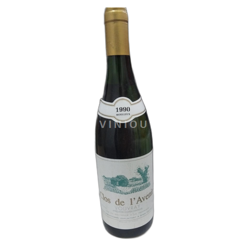 Vallée de la Loire Vouvray Prince ponitowski Clos de l'Avenir moelleux 1990
