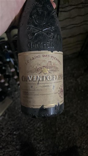 Valle del Ródano Châteauneuf-du-Pape. Jonteil Le Sang des pierres 2005