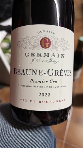 Burgundsko Beaune Premier Cru Domaine Germain Beaune-Grèves 2023