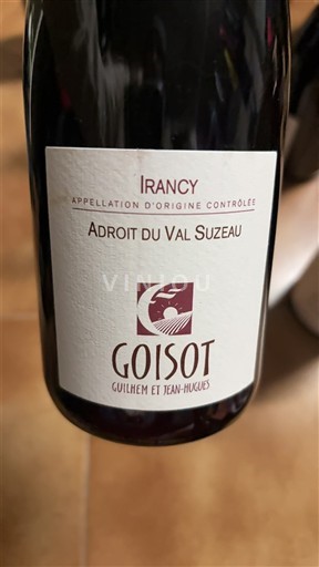 Burgund Irancy Goisot Adroit du Val Suzeau 2022