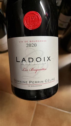 Bourgogne Ladoix Domaine Perrin Céline Les Briquottes 2020