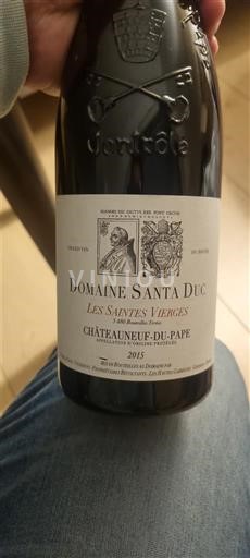 Rhônen laakso Châteauneuf-du-Pape Domaine Santa Duc Les Saintes Vierges 2015