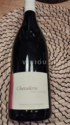 Vallée de la Loire Bourgueil Domaine La Chevalerie 2012