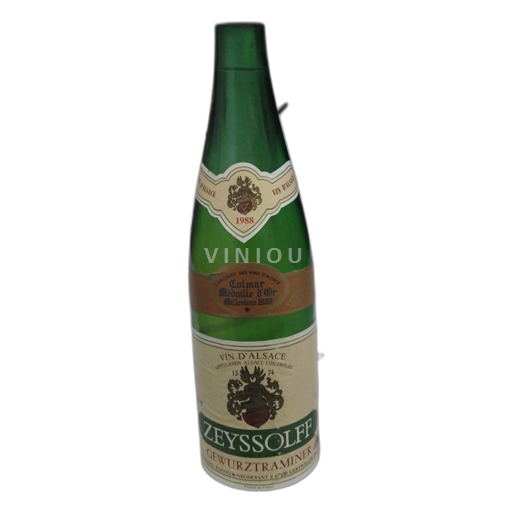 Alsazia Non specificato Zeyssolff Gewurztraminer 1988