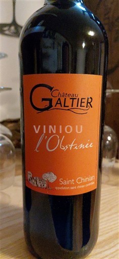 Linguadoca Saint-Chinian Château Galtier l'Obstinée 2021