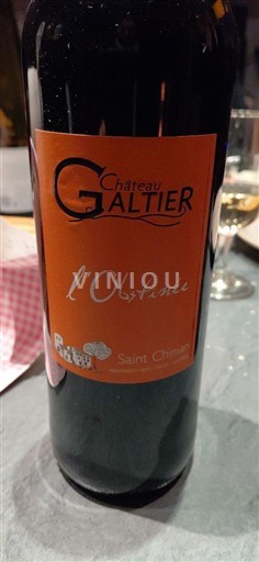 Languedoc Saint-Chinian Château Galtier l'Obstinée 2021