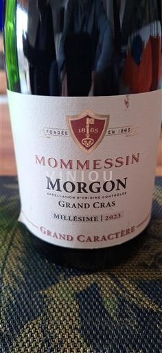 Beaujolais Morgon Mommessin Grand Cras 2023