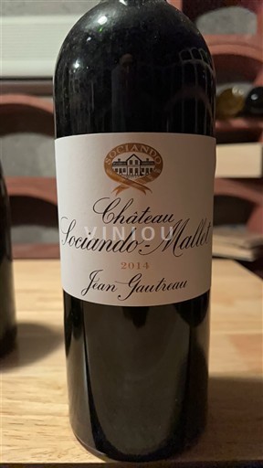 Bordeaux Haut-Médoc Château Sociando-Mallet 2014