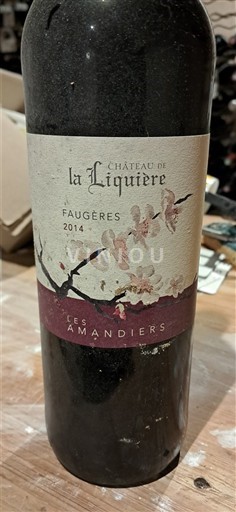 Languedoc Faugères Château La Liquière Les Amandiers 2014