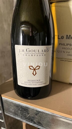 Champanhe J.M. Goulard Sereine Futur Intemporel Não Sazonado