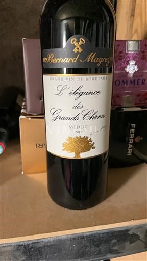 Bordeaux Médoc Château Les Grands Chênes L'élégance des Grands Chênes 2019