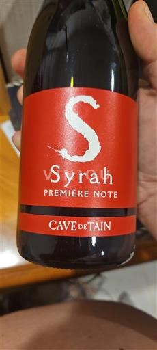 Alpes y Países Ródano Colinas Ródanas Cave de Tain Première Note Syrah Sin añada