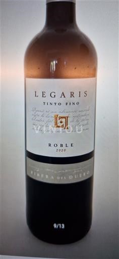 Castilien og León Ribera del Duero Legaris Roble 2020