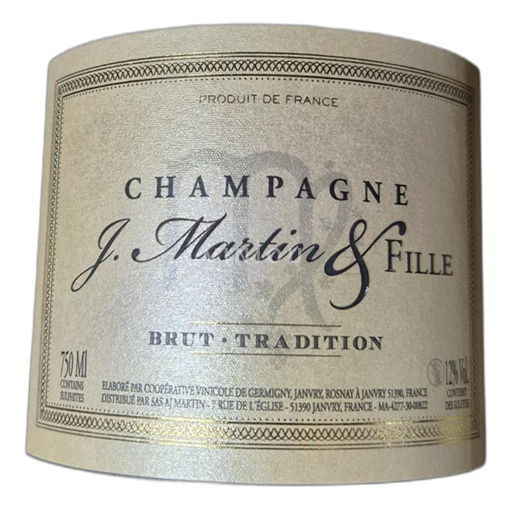 Champagne Non specificato J. Martin & Fille Brut Tradition Senza annata