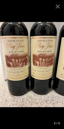 Provenza Non specificato Domaine Ray-Jane Mourvèdre 2010