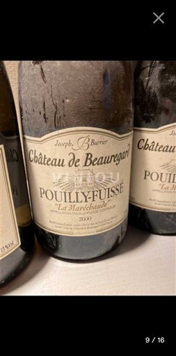 Borgoña Pouilly-fuissé Château Beauregard La Maréchaude 2000
