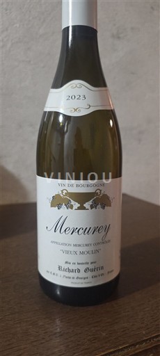 Burgundi Mercurey Richard Guérin Vieux Moulin 2023