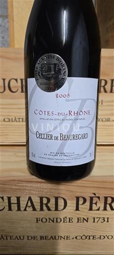 Thung lũng Rhône Côtes-du-rhône Cellier de Beauregard 2005