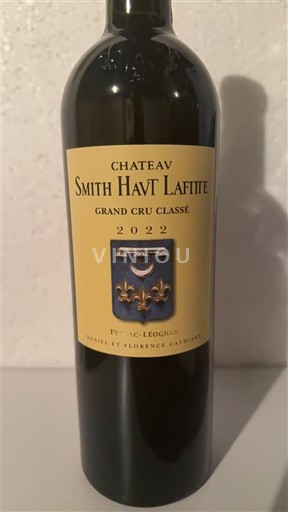 Bordeaux Pessac-Léognan Grand Cru Classé Château Smith Haut Lafitte 2022