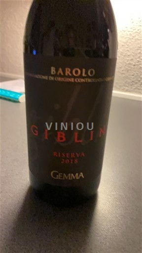 Piemonte Barolo Gemma Giblin Riserva 2018