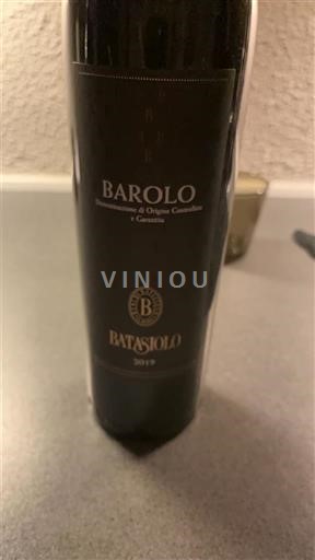 Piémont Barolo Beni di Batasiolo 2019
