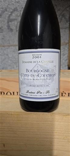 Bourgogne Côtes-du-couchois Domaine La Chapelle 2001