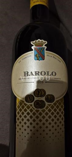 Piemonte Barolo Marchesi di Barolo 2016