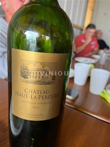 Bordeaux Bordeaux Supérieur Château Haut-La Péreyre 2016