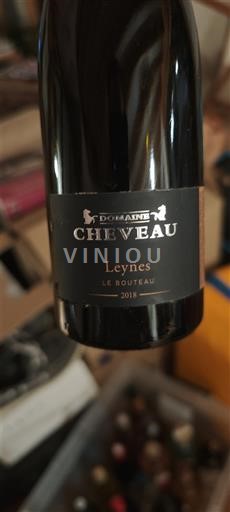 Beaujolais Không được chỉ định Domaine Cheveau Le Bouteau 2018