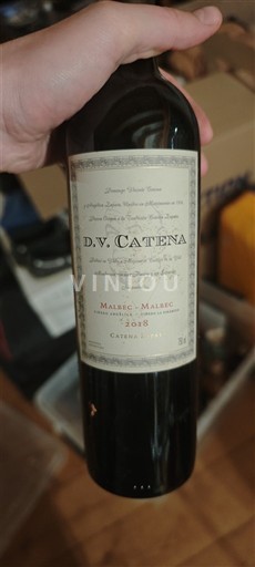 Mendoza Catena D.V. Catena Malbec-Malbec 2018