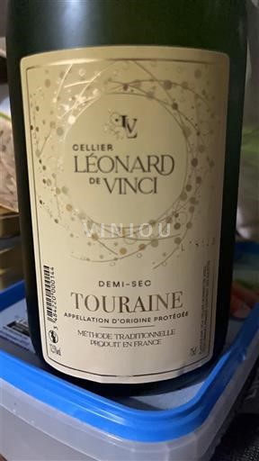 Thung lũng sông Loire Touraine Cellier Léonard de Vinci Không niên vụ