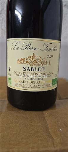 Valle del Rodano Non specificato Domaine Des Pasquiers La Pierre Tombée 2020