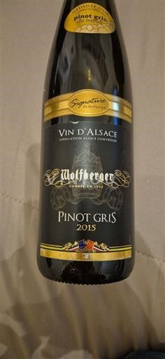 Alsacia Wolfberger Signature 2015