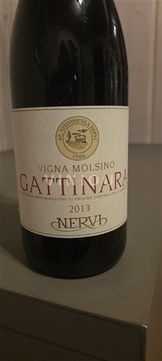 Piemont Gattinara Nervi Vigna Molsino 2013