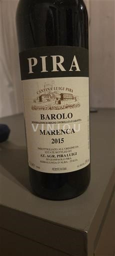 Piemonte Barolo Luigi Pira Marenca 2015