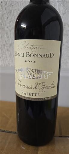 Provenza Palette Château Henri Bonnaud Terrasses d'Aurélia 2014
