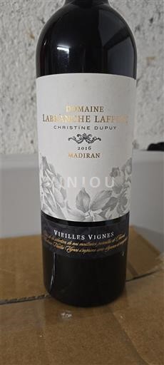 Zuidwest-Frankrijk Madiran Domaine Labranche Laffont Vieilles Vignes 2016