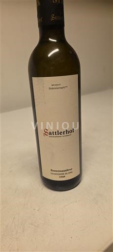 Štýrsko Südsteiermark DAC Sattlerhof Beerenauslese Sauvignon Blanc 2020