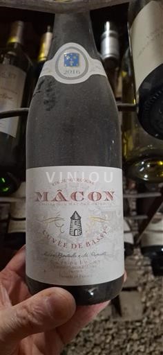 Burgundi Mâcon ja Mâcon-kylät Montbellet la Plaine de Bassy 2016