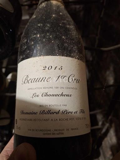 Bourgogne Beaune Premier Cru Domaine Billard Père et Fils Les Chouacheux 2015