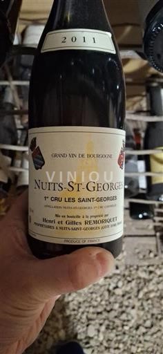 Bourgogne Nuits-saint-georges Premier Cru Henri et Gilles Remoriquet 1er Cru Les Saint-Georges 2011