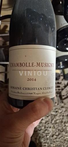 Bourgogne Chambolle-Musigny Domaine Christian Clerget 2014