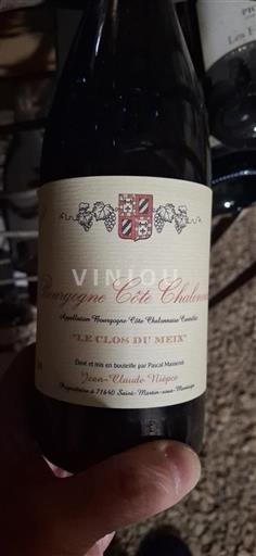 Bourgogne Bourgogne-côte-chalonnaise Jean-Claude Niepce Le Clos du Meix Non Millésimé