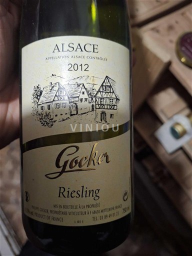 Alsace Gocker Riesling 2012