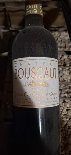 Bordeaux Pessac-Léognan Grand Cru Classé Château Bouscaut 2010