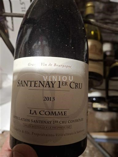 Borgoña Santenay Premier Cru Domaine Chapelle & Fils La Comme 2013