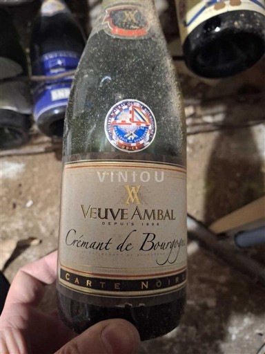 Burgundy Crémant de Bourgogne Veuve Ambal Carte Noire Non-Vintage